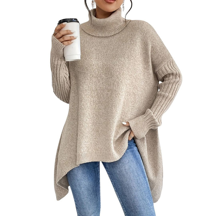 Joanna| Elegant Turtelneck  jumper with tummy coverage