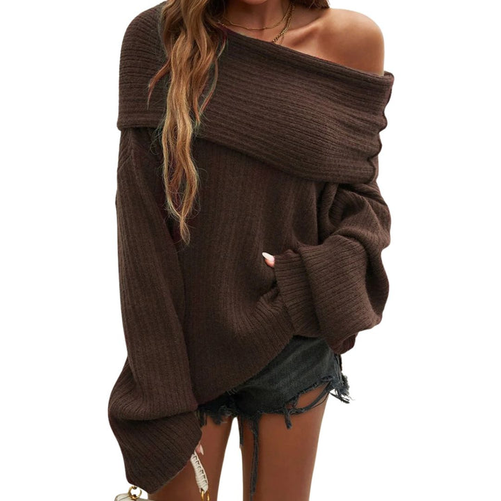 Elise | Oversized Off-Shoulder Knit