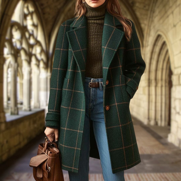 Eliza | Classic Checked Coat