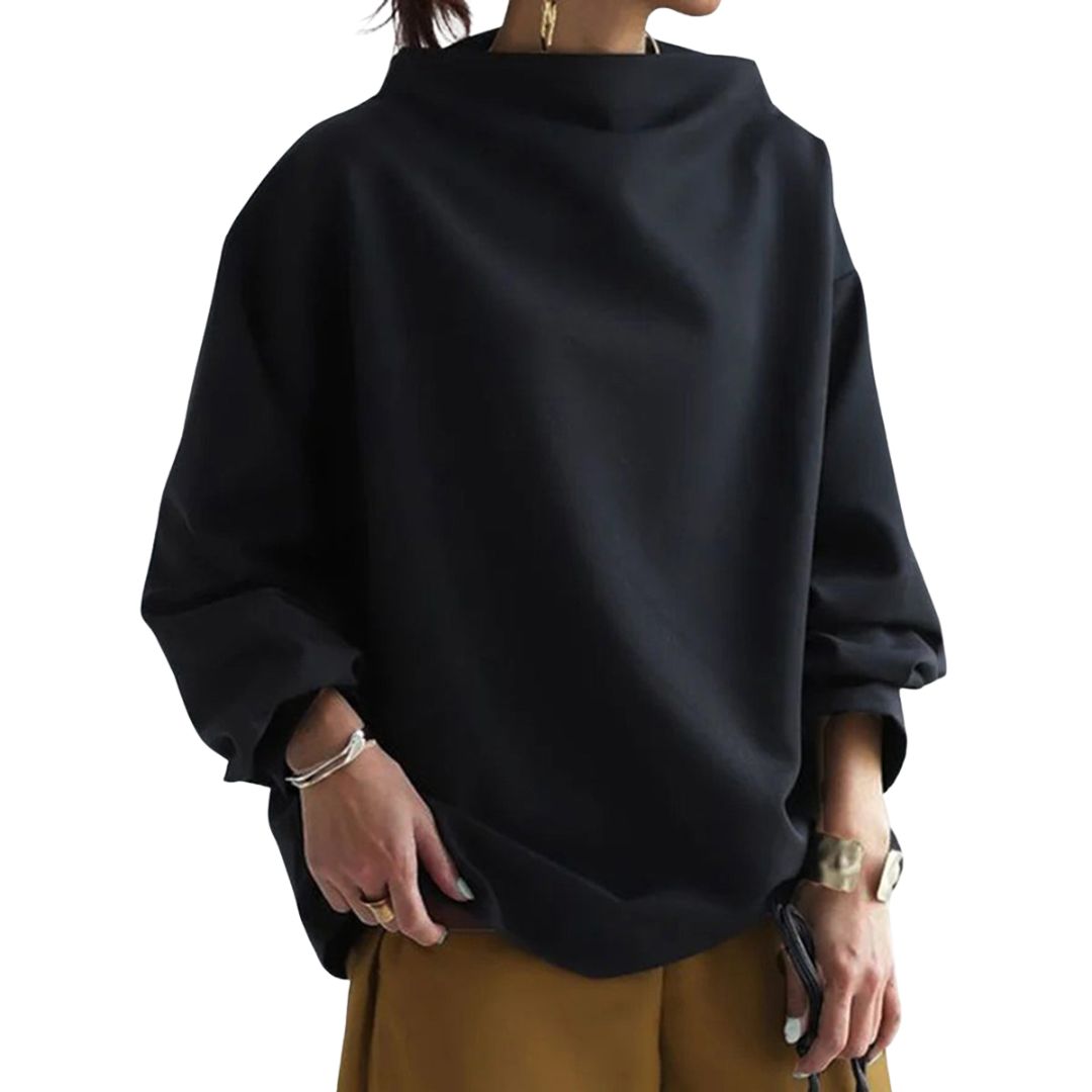 Elayne | Oversized Boat Neck Jumper