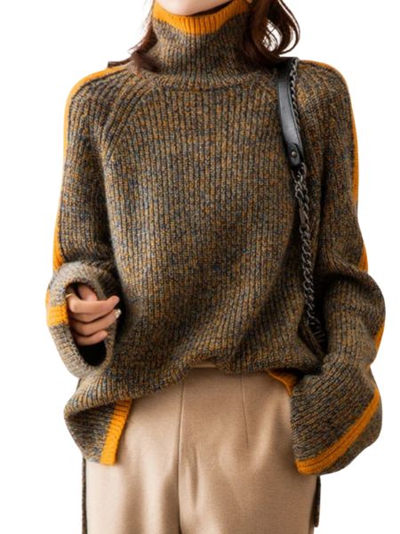 Zanvella™ | Roll‑neck Jumper