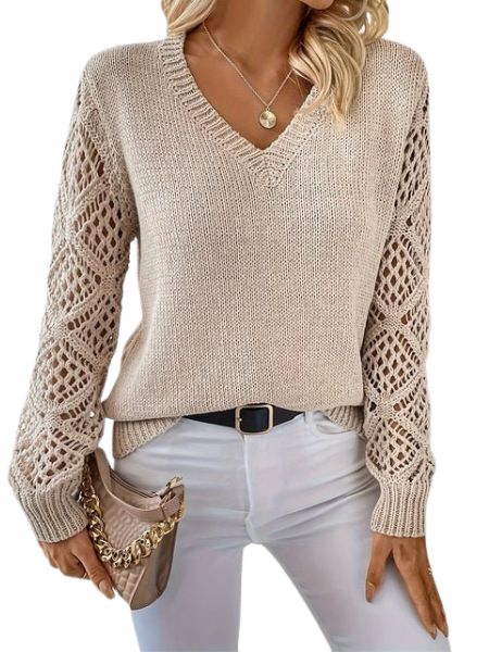 Zanvella™ | Soft V-neck Jumper