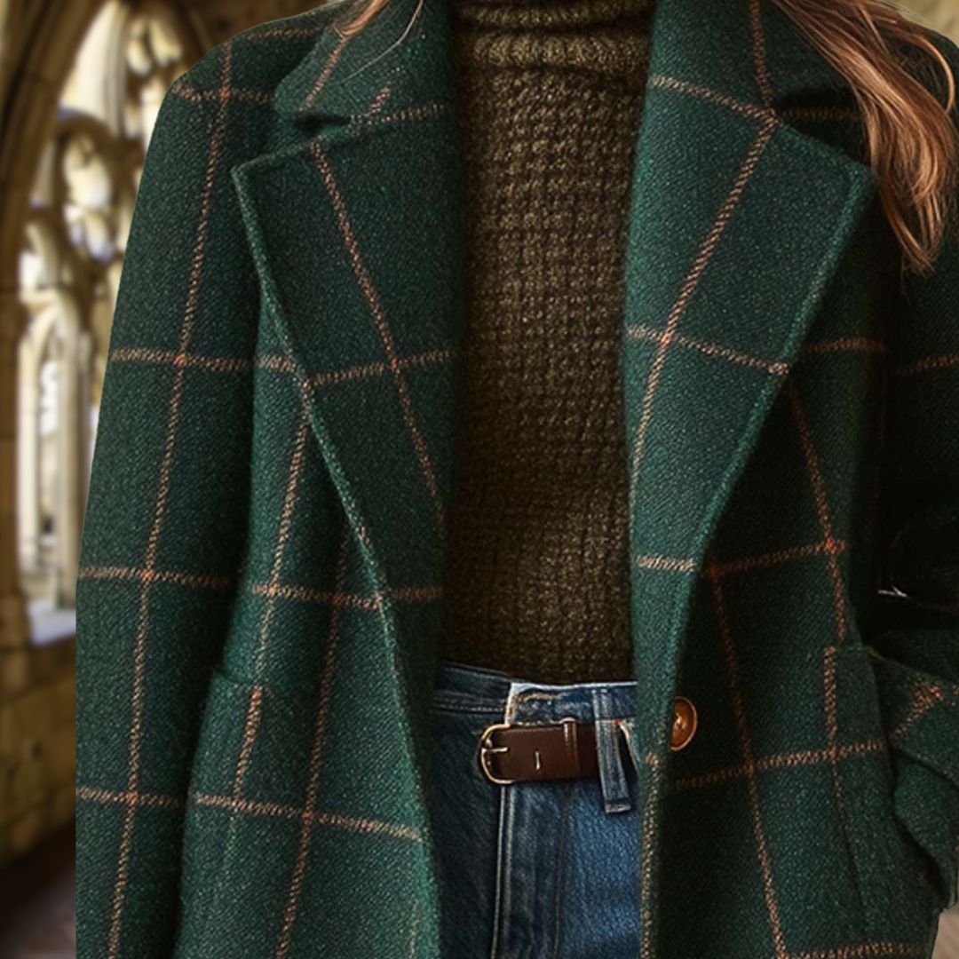 Eliza | Classic Checked Coat