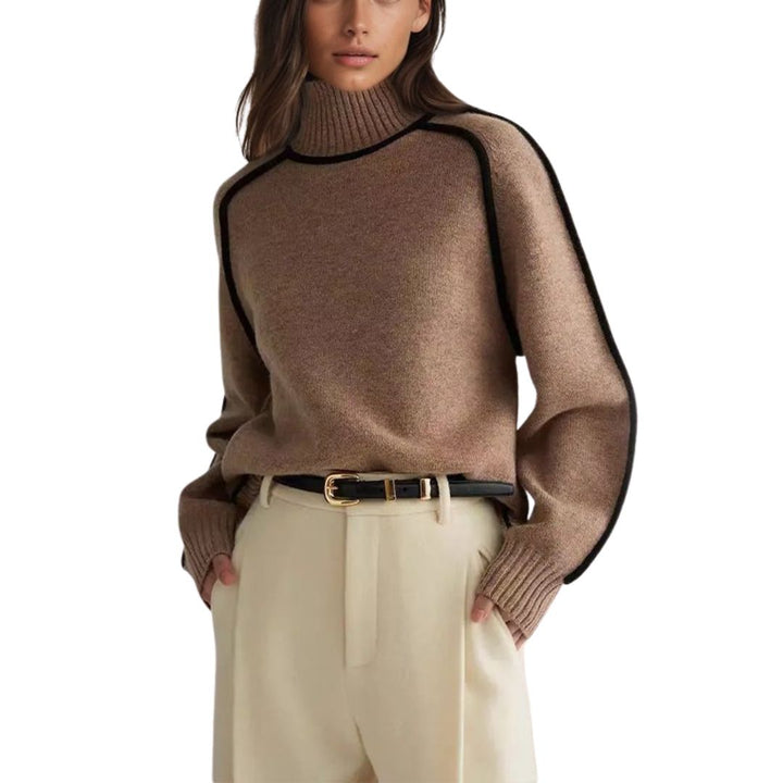 Zanvella™ | Elegant and Comfortable roll‑neck Jumper