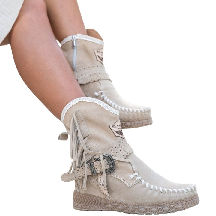 Zanvella™ | Queenie Taupe – Western Elegance