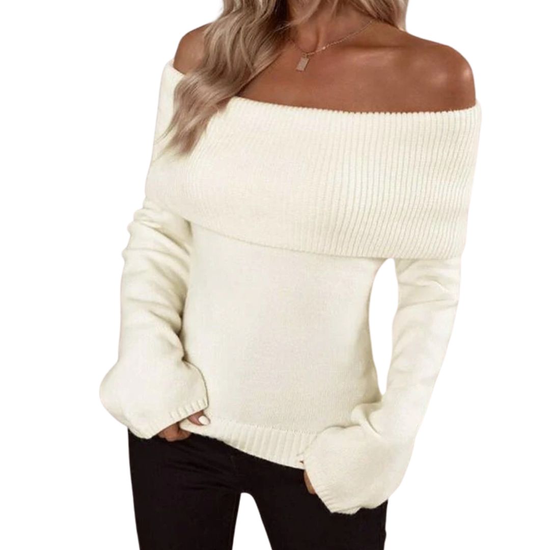 Laura | Off-Shoulder Slim Fit Top