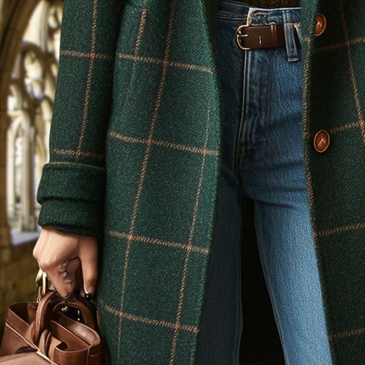 Eliza | Classic Checked Coat