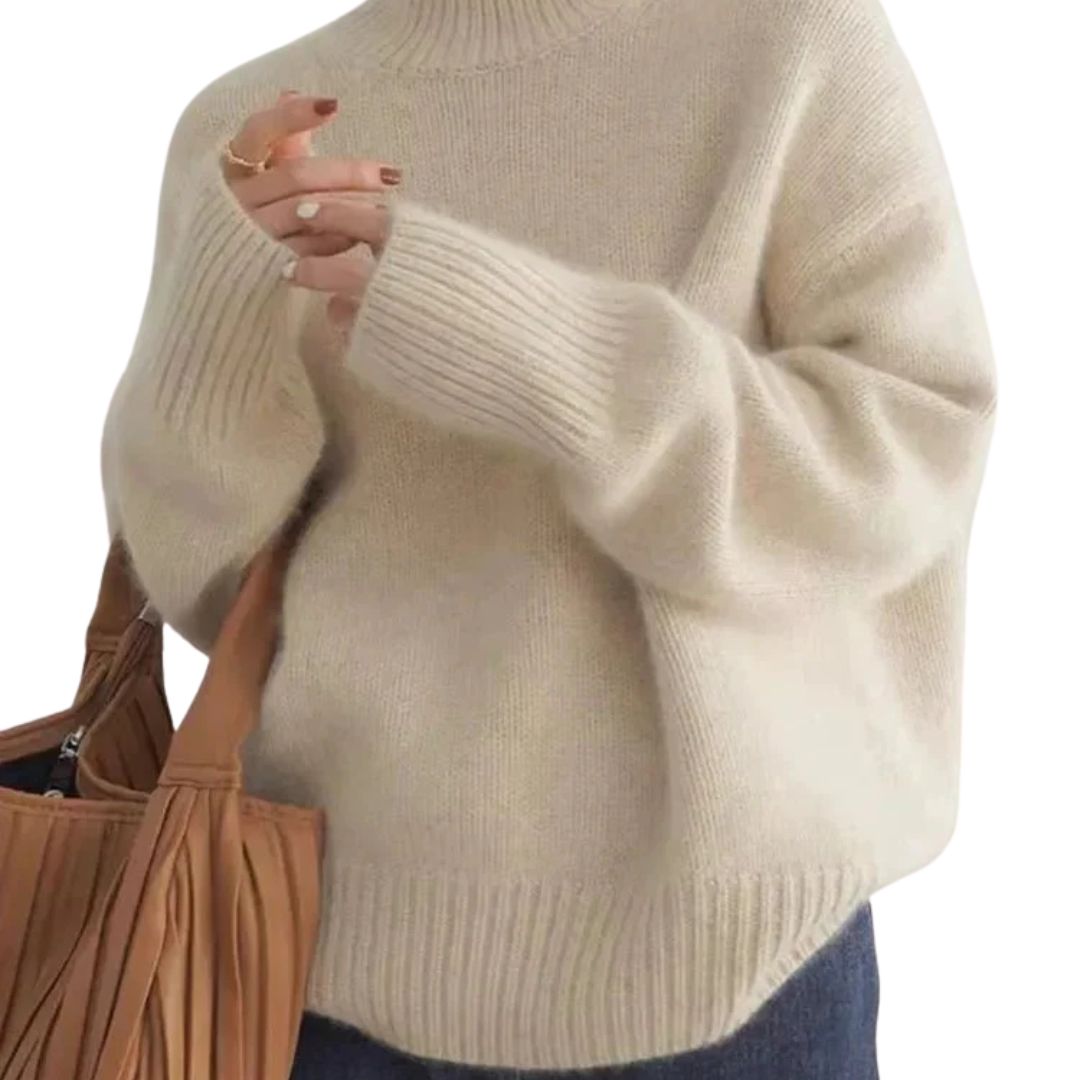 Zanvella™ | Roll‑neck Jumper