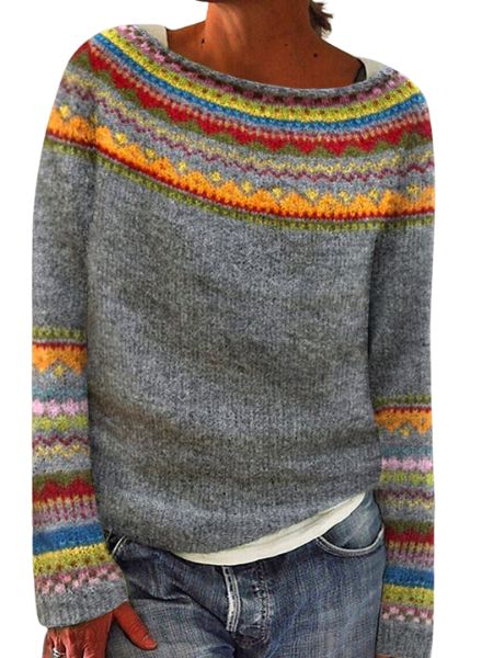 Zanvella™ | Vintage Knit Jumper