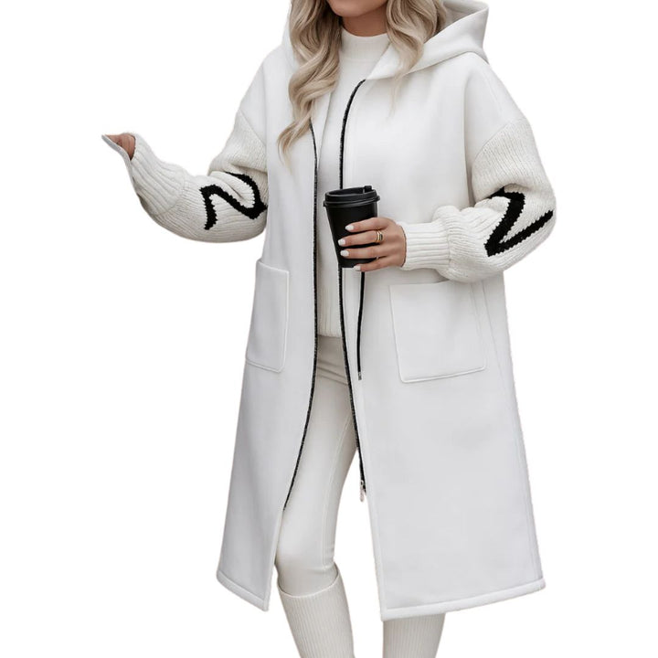 Luna |  Elegant Hooded Coatigan