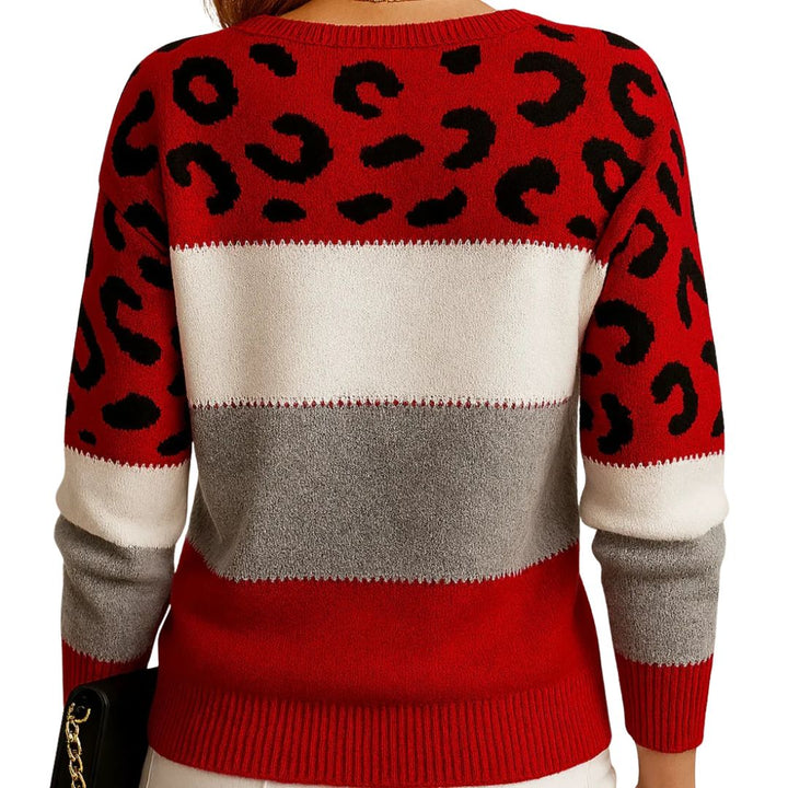 Belle | Panther Print Sweater – Everyday Chic