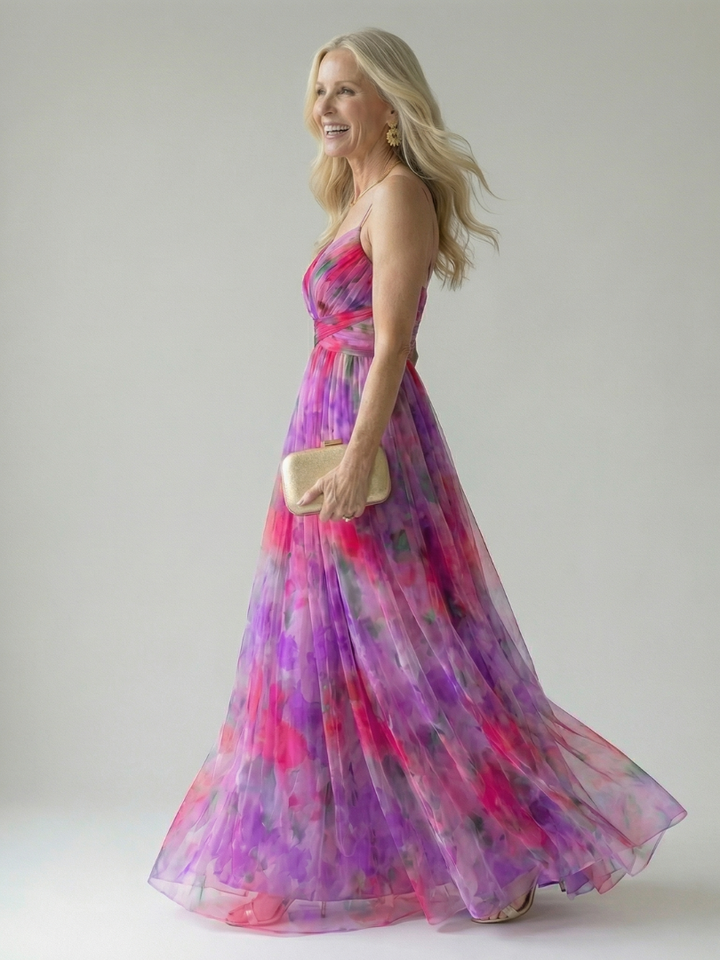 ISEL | SOFT WRAP MAXI DRESS