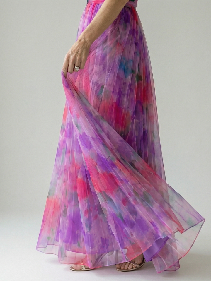 ISEL | SOFT WRAP MAXI DRESS