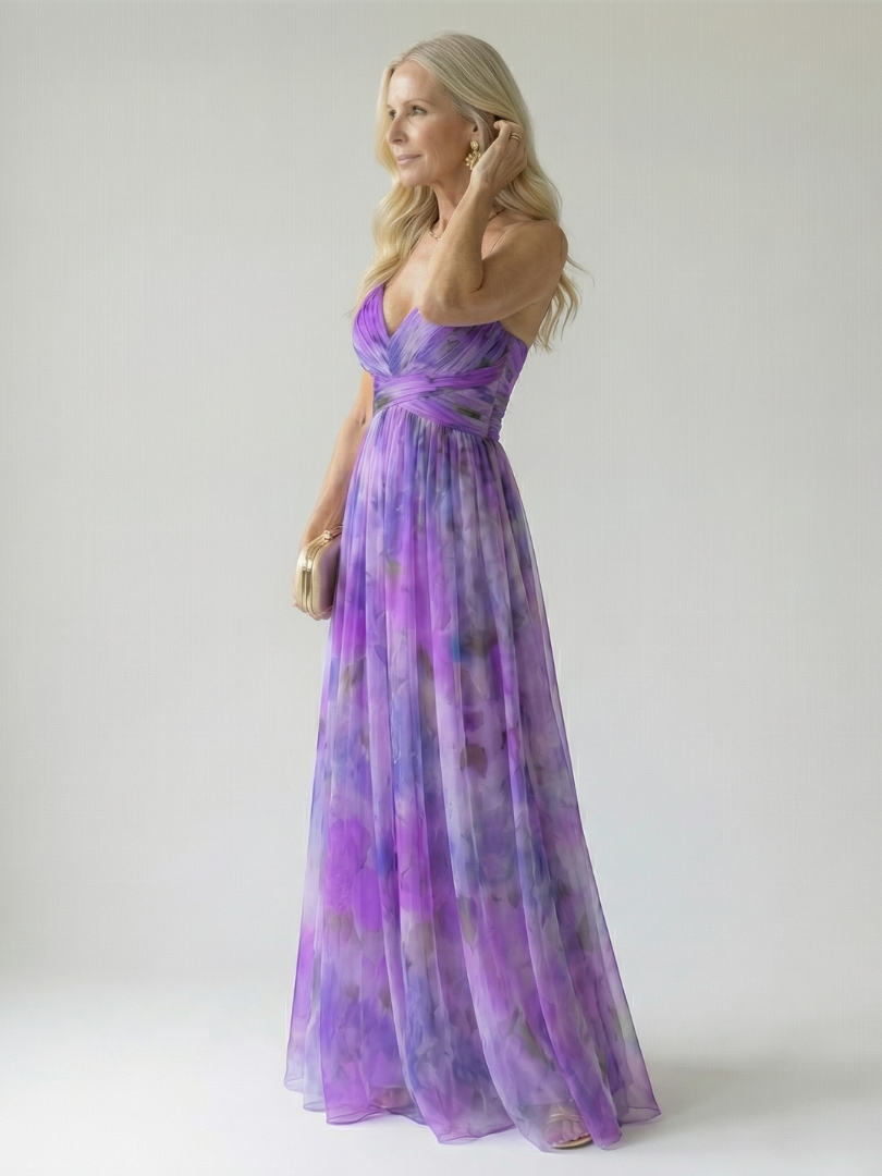 ISEL | SOFT WRAP MAXI DRESS