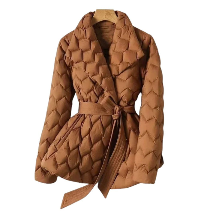 Zanvella™ | The Quilted Wrap Coat