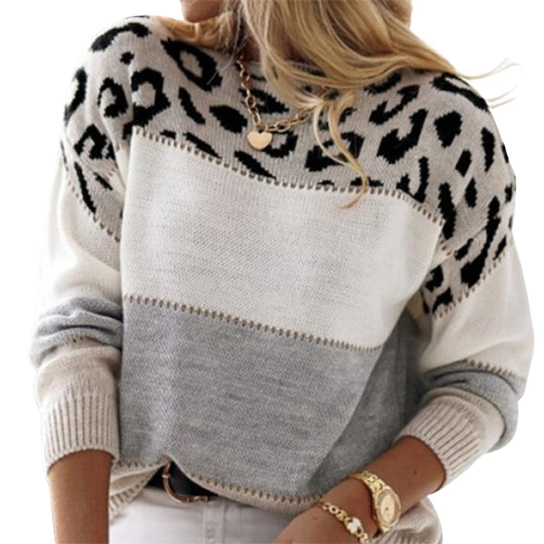 Belle | Panther Print Sweater – Everyday Chic