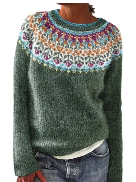 Zanvella™ | Vintage Knit Jumper