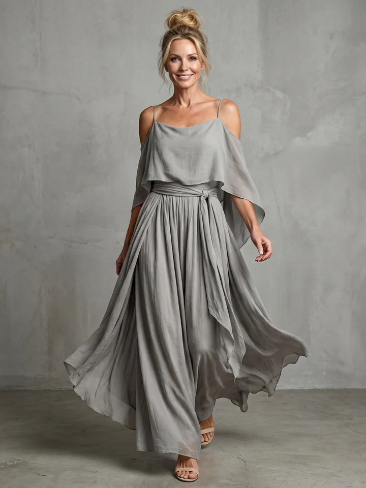 IVAH | OFF-SHOULDER FLOWY SET