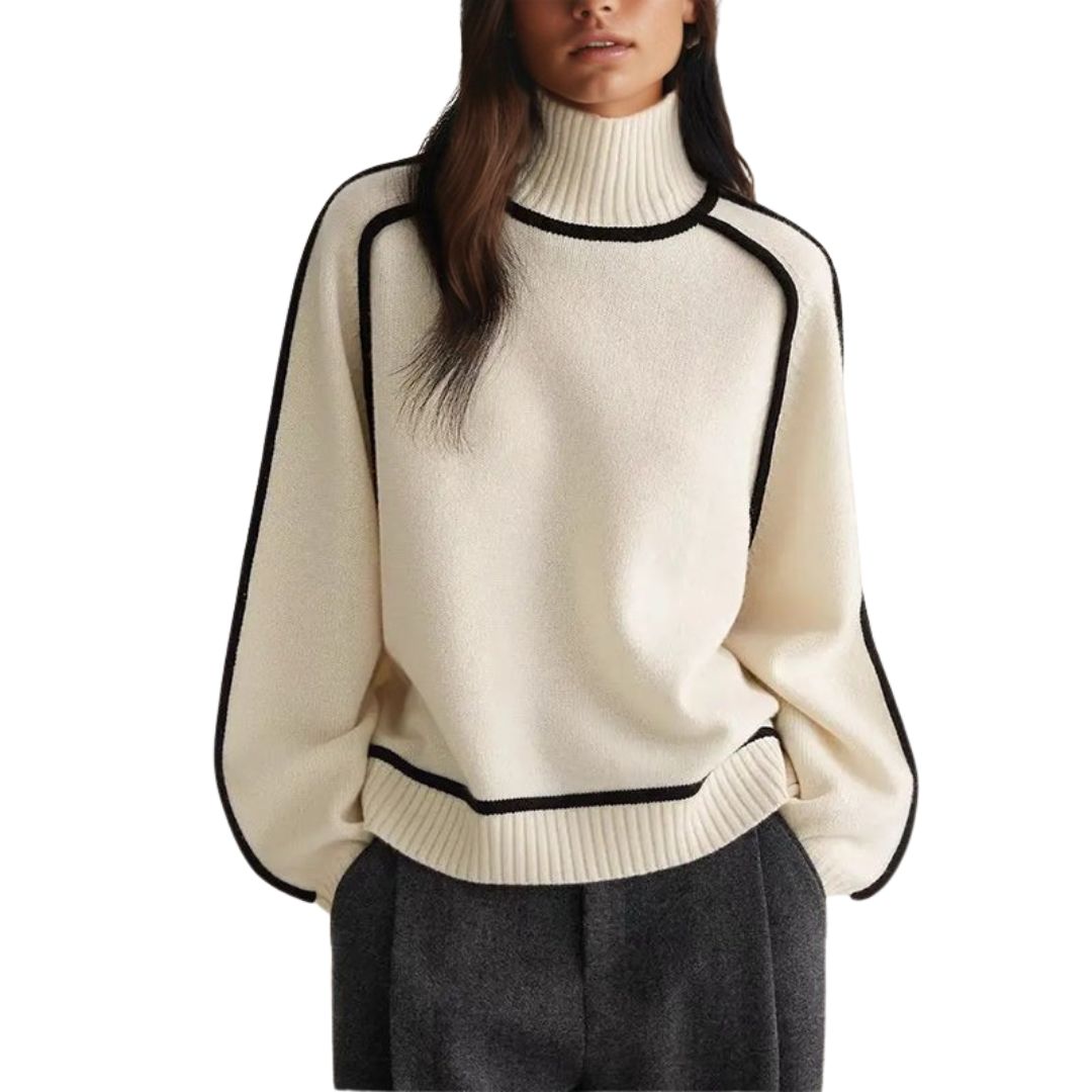 Zanvella™ | Elegant and Comfortable roll‑neck Jumper