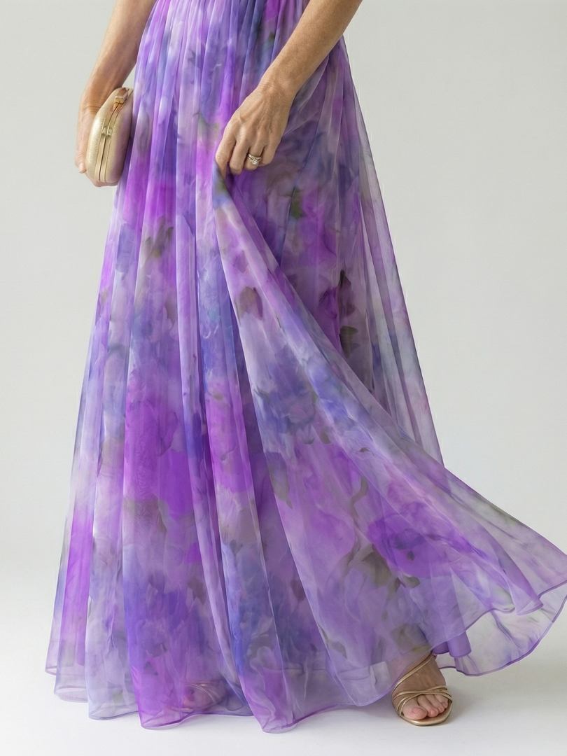 ISEL | SOFT WRAP MAXI DRESS