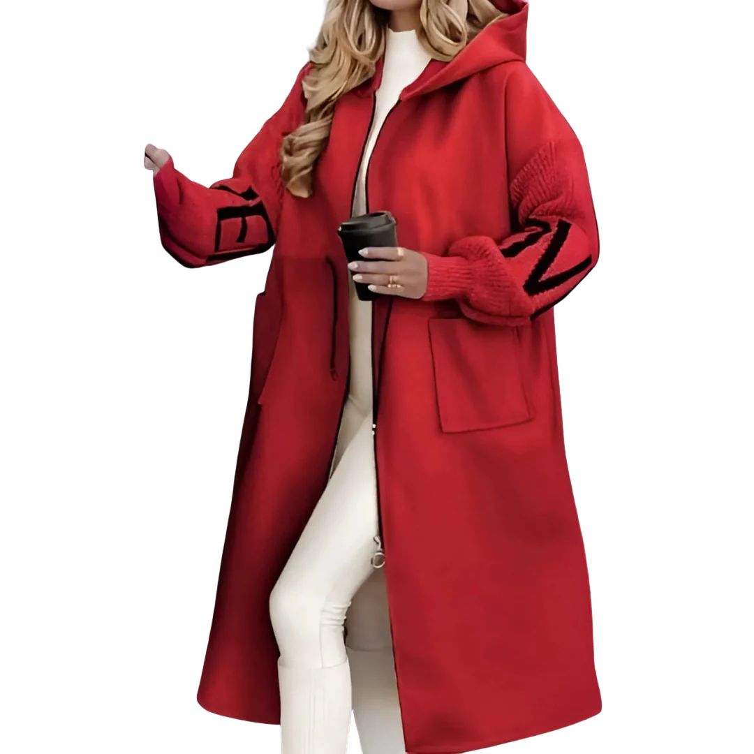 Luna |  Elegant Hooded Coatigan