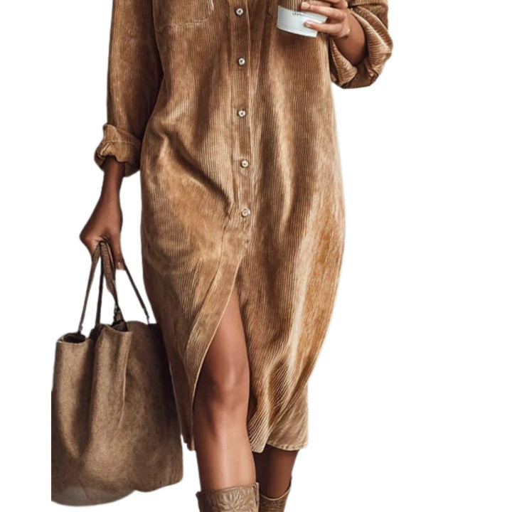 FLORENCE  | CORDUROY RELAXED DRESS
