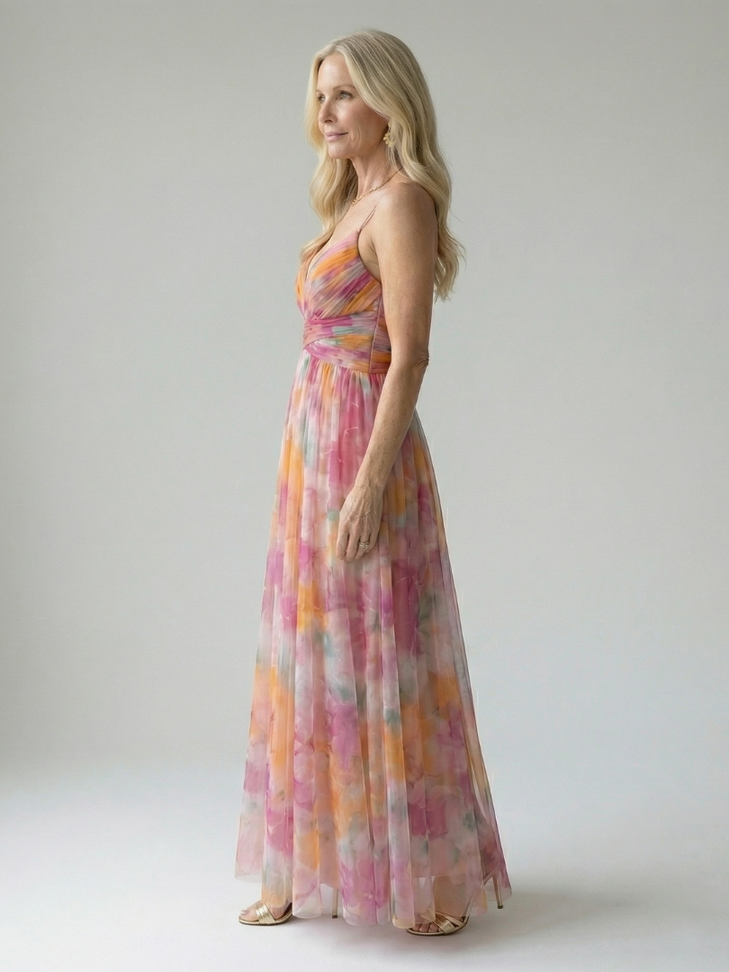 ISEL | SOFT WRAP MAXI DRESS