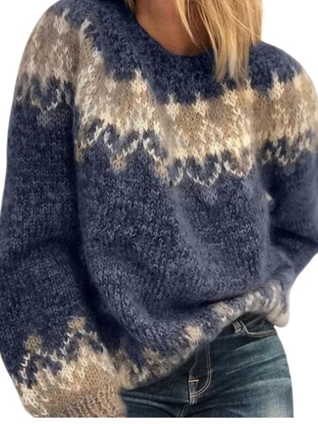Zanvella™ - Nordic Pattern Jumper