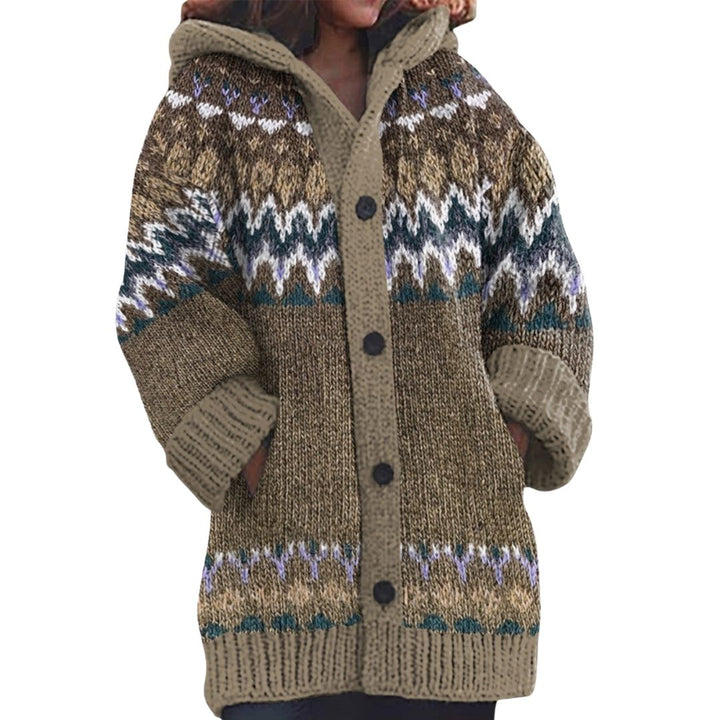 CLARA | CHUNKY KNIT HOODED CARDIGAN