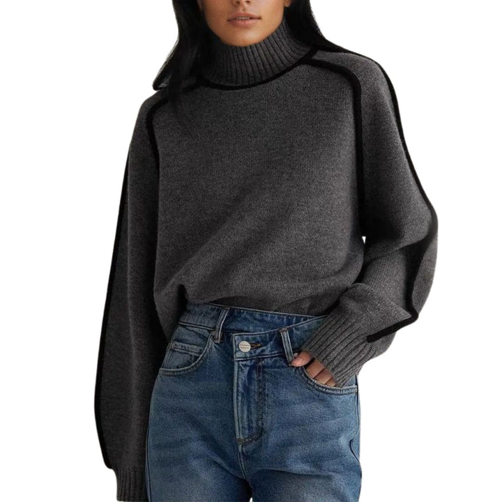 Zanvella™ | Elegant and Comfortable roll‑neck Jumper