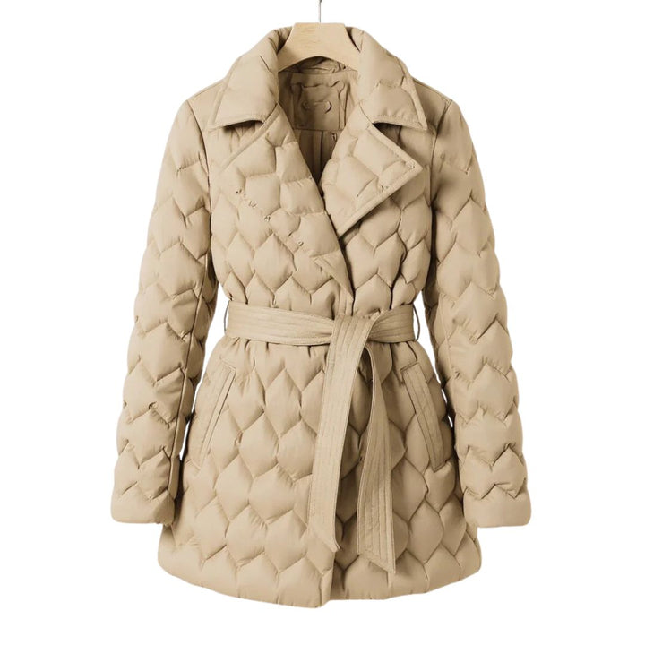 Zanvella™ | The Quilted Wrap Coat