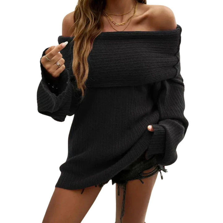 Elise | Oversized Off-Shoulder Knit