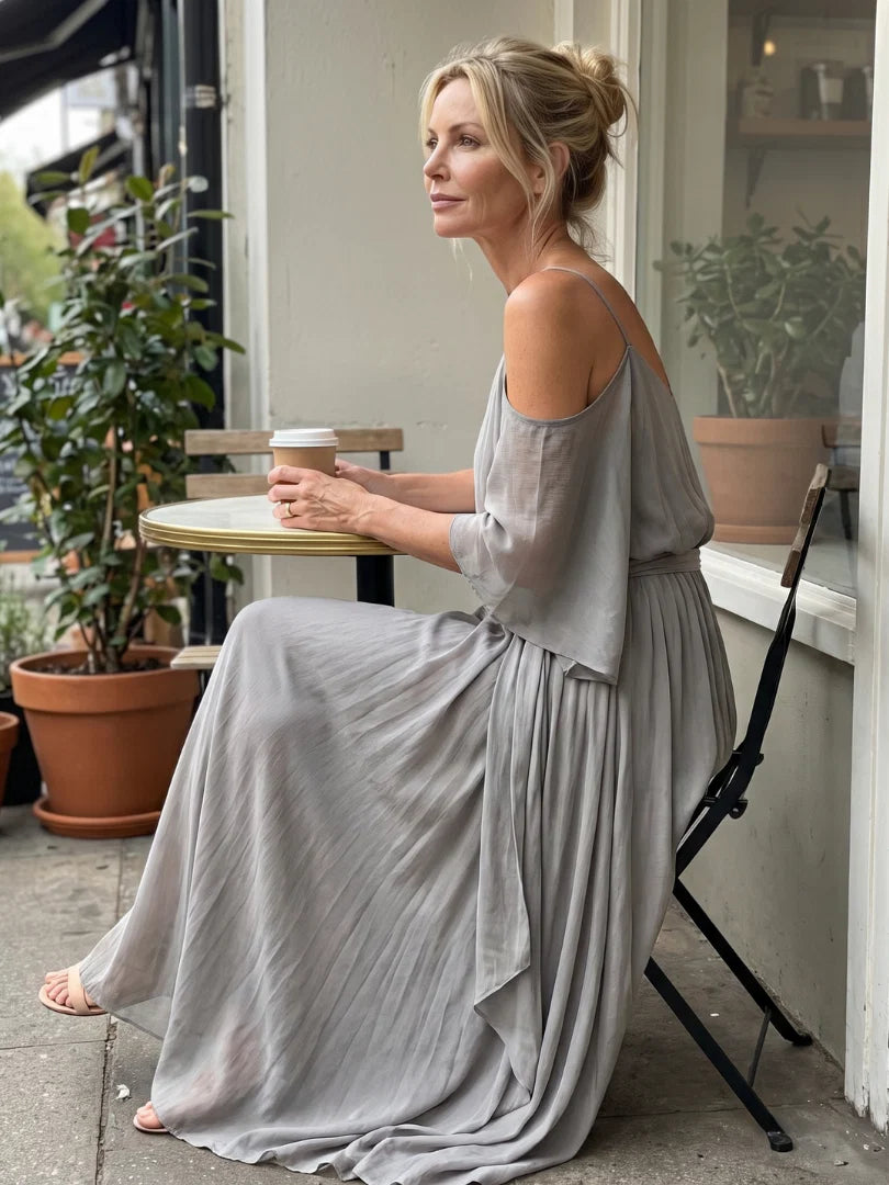 IVAH | OFF-SHOULDER FLOWY SET
