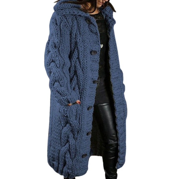Karina| Elegant cosy coat with tummy coverage