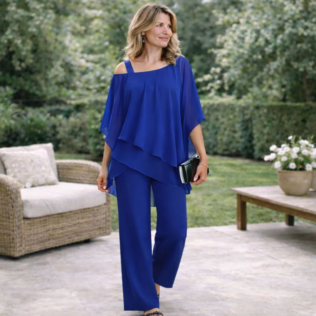 MARIELLA | FLATTERING TWO-PIECE LAYERED SET