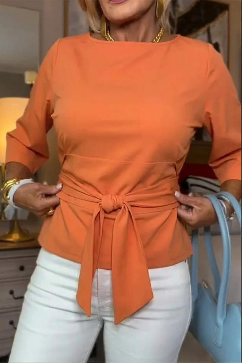 DARA | TIE WAIST FLATTERING TOP