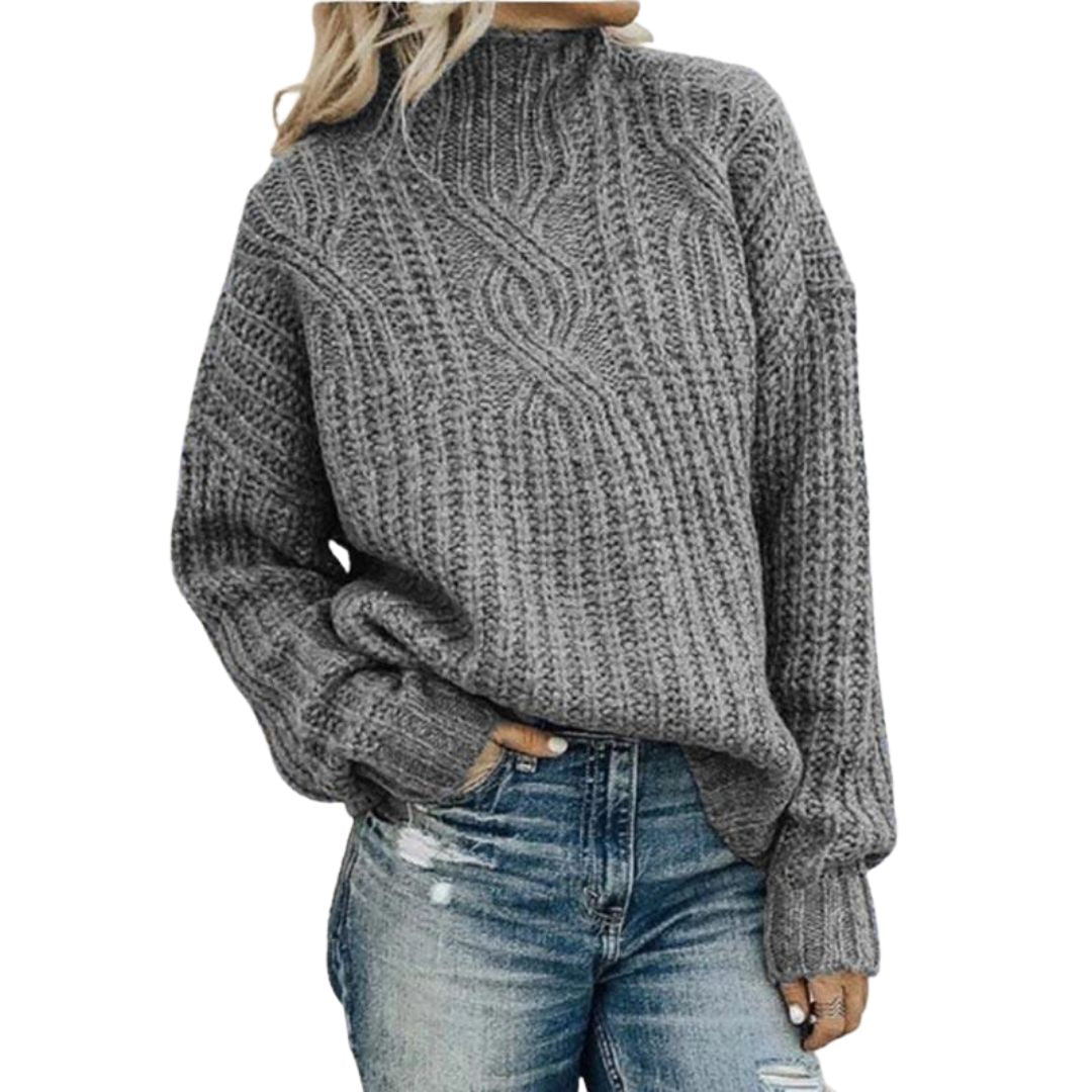 Zanvella™ | Elegant Women's Jumper with Cosy roll‑neck Design