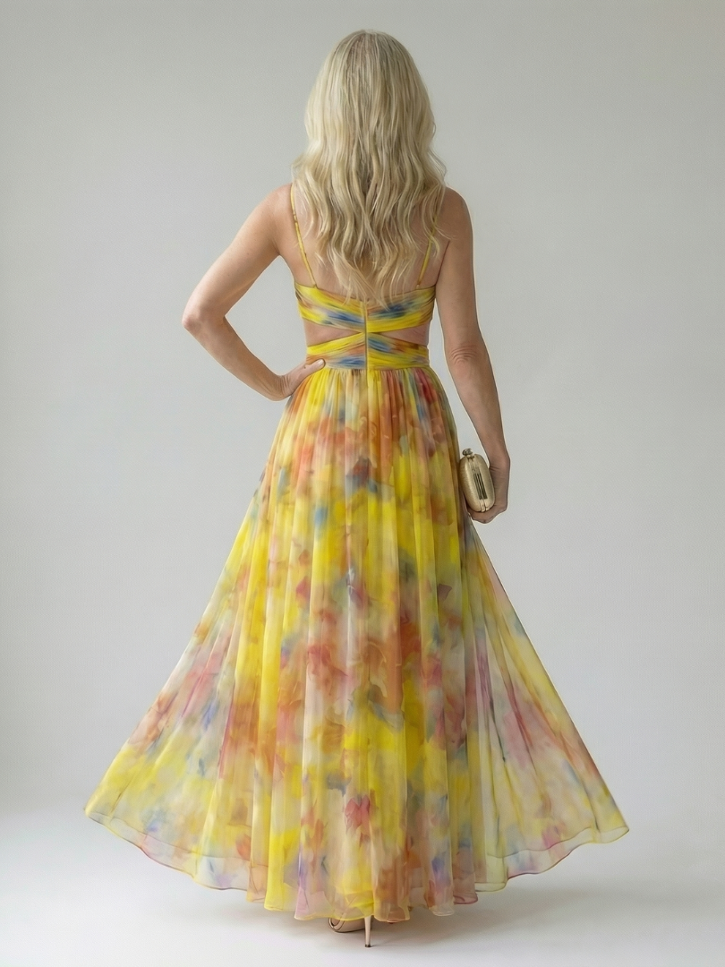 ISEL | SOFT WRAP MAXI DRESS