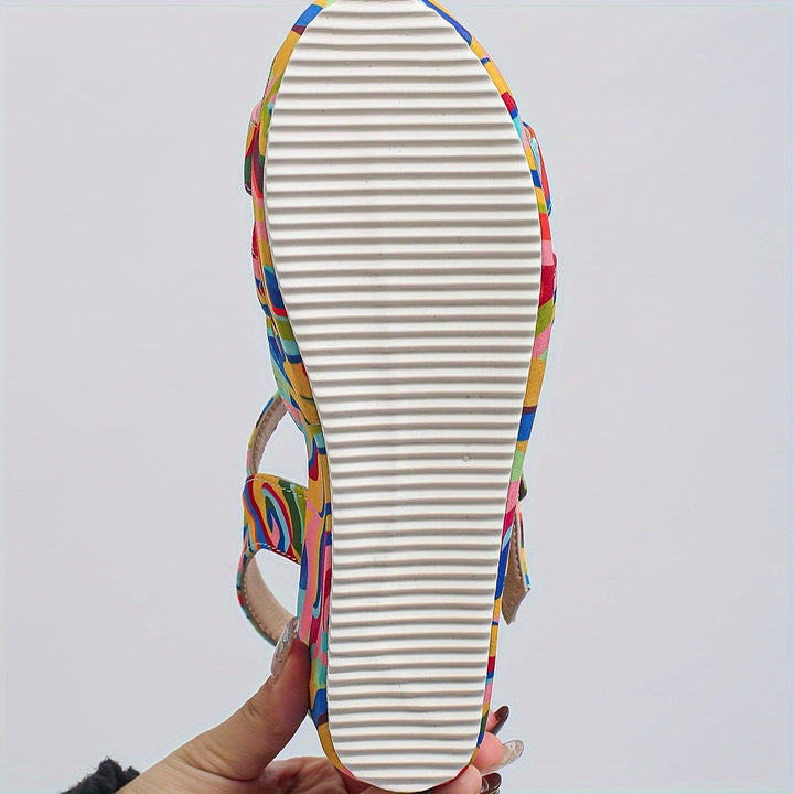 SELORA | PLATFORM ANKLE STRAP SANDALS