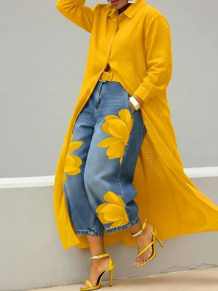 ANALIE | FLOWING SHIRT DRESS
