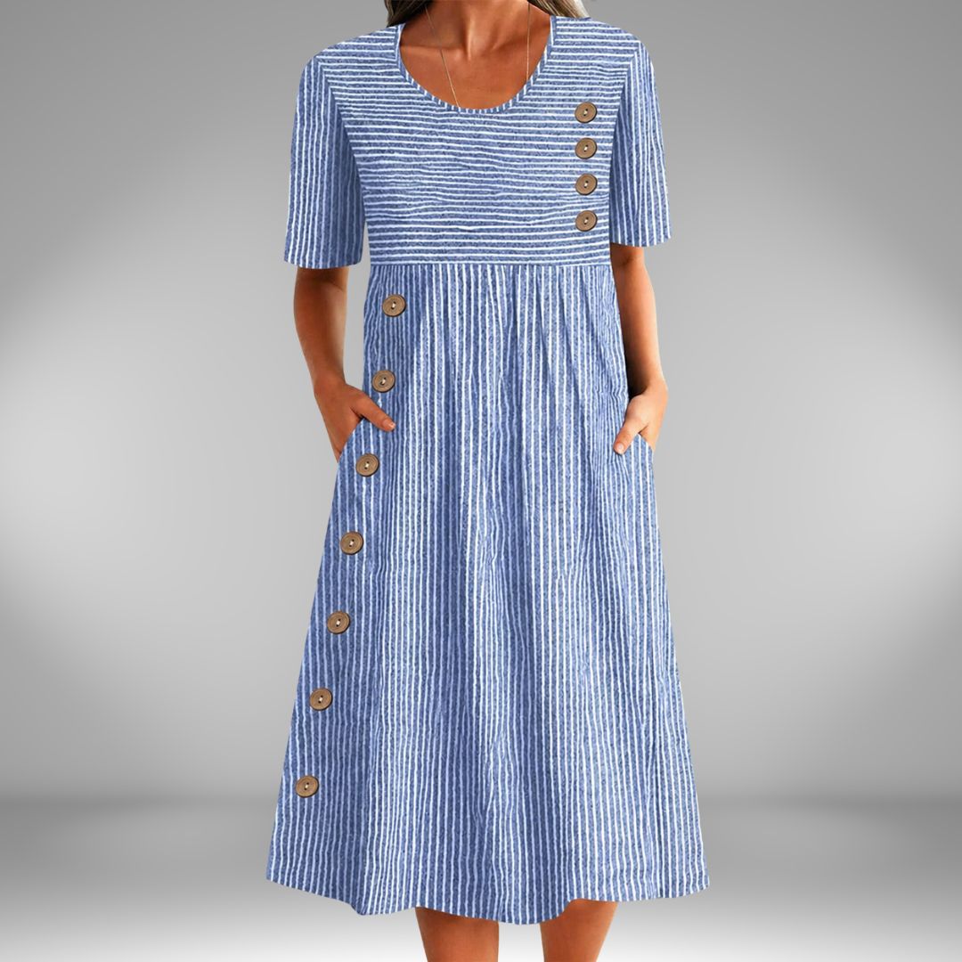 SOFIA | STRIPED SUMMER DRESS