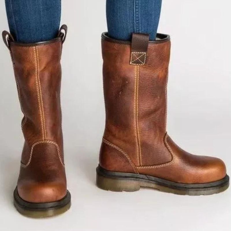 Lined Leather Boots