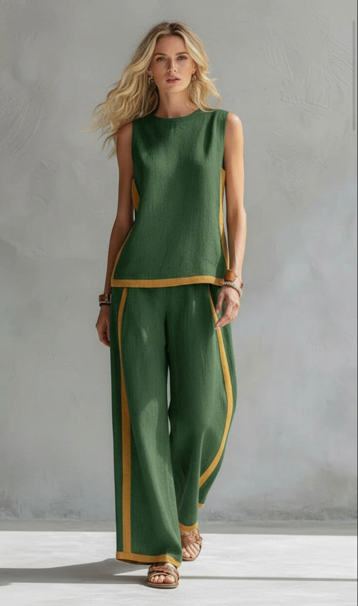 SHANIA CASUAL-CHIC TWO-PIECE SET