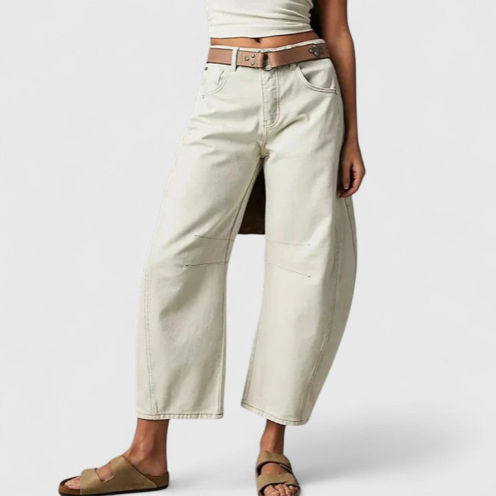 RAIN | COMFORTABLE WIDE-LEG PANTS