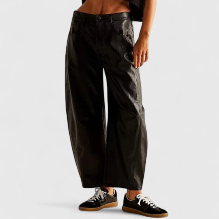 RAIN | COMFORTABLE WIDE-LEG PANTS